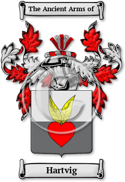 Hartvig Family Crest Download (jpg) Legacy Series - 150 DPI