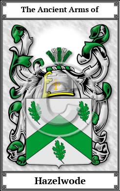 Hazelwode Family Crest Download (JPG)  Book Plated - 150 DPI