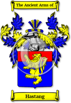 Hastang Family Crest Download (jpg) Legacy Series - 150 DPI