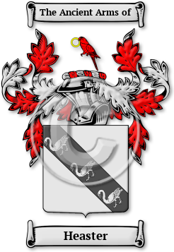 Heaster Family Crest Download (jpg) Legacy Series - 150 DPI