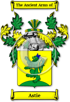 Astie Family Crest Download (jpg) Legacy Series - 150 DPI
