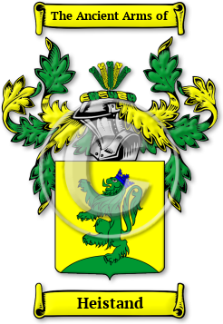 Heistand Family Crest Download (jpg) Legacy Series - 150 DPI