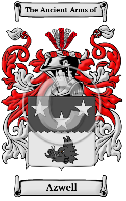 Azwell Family Crest/Coat of Arms
