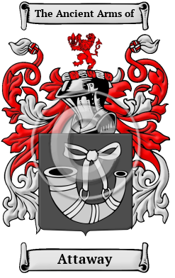 Attaway Family Crest/Coat of Arms