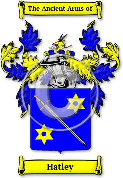Hatley Family Crest Download (jpg) Legacy Series - 150 DPI