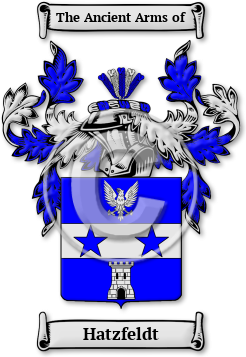 Hatzfeldt Family Crest Download (jpg) Legacy Series - 150 DPI