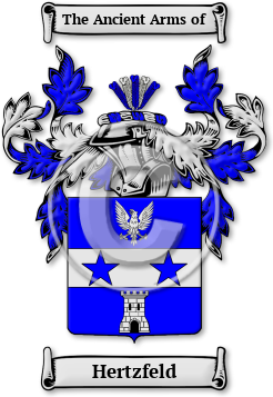 Hertzfeld Family Crest Download (jpg) Legacy Series - 150 DPI