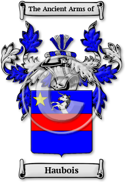 Haubois Family Crest Download (jpg) Legacy Series - 150 DPI