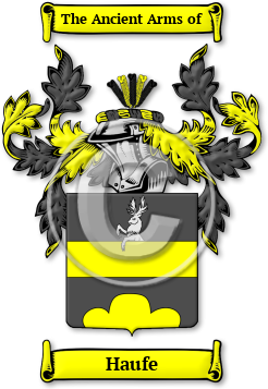 Haufe Family Crest Download (jpg) Legacy Series - 150 DPI
