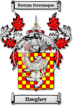 Haughey Family Crest Download (jpg) Legacy Series - 150 DPI