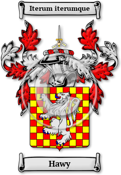 Hawy Family Crest Download (jpg) Legacy Series - 150 DPI