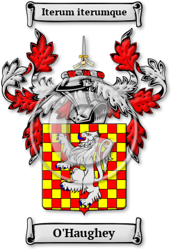 O'Haughey Family Crest Download (jpg) Legacy Series - 150 DPI