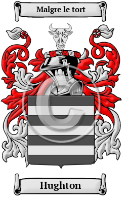 Hughton Family Crest Download (JPG) Heritage Series - 600 DPI