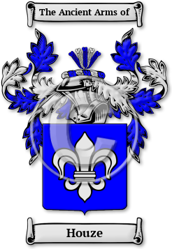Houze Family Crest Download (JPG) Legacy Series - 600 DPI