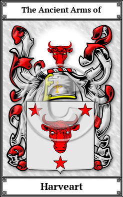 Harveart Family Crest Download (JPG)  Book Plated - 150 DPI