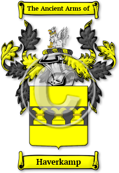Haverkamp Family Crest Download (jpg) Legacy Series - 150 DPI