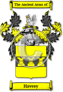 Havesy Family Crest Download (JPG) Legacy Series - 600 DPI