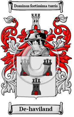 De-haviland Family Crest Download (JPG) Heritage Series - 300 DPI