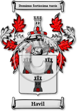 Havil Family Crest Download (jpg) Legacy Series - 150 DPI