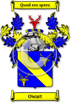 Owart Family Crest Download (JPG) Legacy Series - 600 DPI