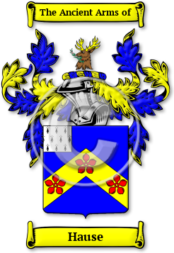 Hause Family Crest Download (JPG) Legacy Series - 600 DPI