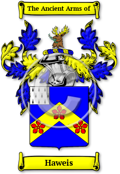 Haweis Family Crest Download (jpg) Legacy Series - 150 DPI