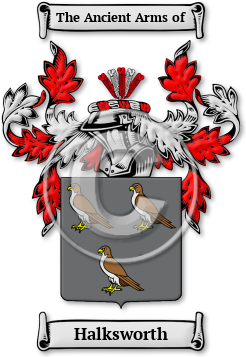 Halksworth Family Crest Download (JPG) Legacy Series - 600 DPI