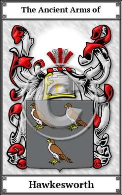 Hawkesworth Family Crest Download (JPG)  Book Plated - 150 DPI