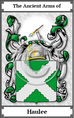 Haulee Family Crest Download (JPG)  Book Plated - 150 DPI