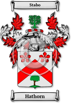 Hathorn Family Crest Download (jpg) Legacy Series - 150 DPI