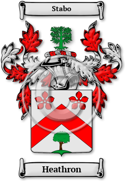 Heathron Family Crest Download (JPG) Legacy Series - 600 DPI