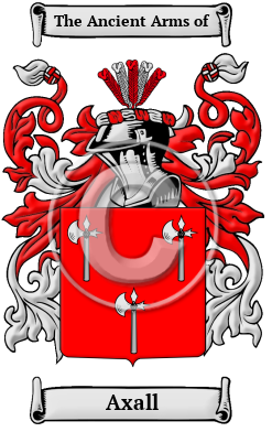 Axall Family Crest Download (JPG) Heritage Series - 600 DPI