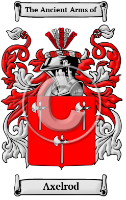 Axelrod Family Crest Download (JPG) Heritage Series - 600 DPI
