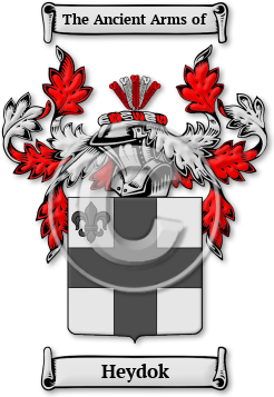 Heydok Family Crest Download (jpg) Legacy Series - 150 DPI