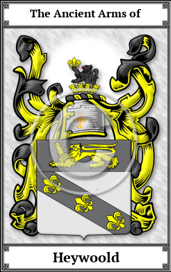 Heywoold Family Crest Download (JPG)  Book Plated - 150 DPI