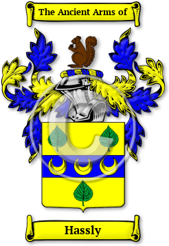 Hassly Family Crest Download (JPG) Legacy Series - 300 DPI