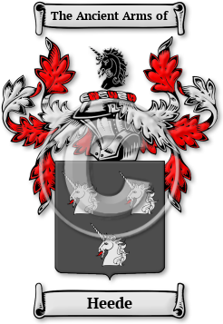 Heede Family Crest Download (jpg) Legacy Series - 150 DPI