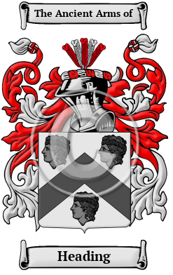 Heading Family Crest Download (JPG) Heritage Series - 600 DPI