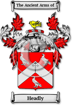 Headly Family Crest Download (jpg) Legacy Series - 150 DPI