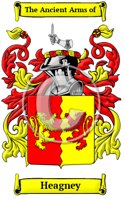 Heagney Family Crest Download (JPG) Heritage Series - 600 DPI
