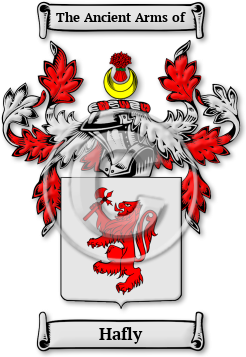 Hafly Family Crest Download (jpg) Legacy Series - 150 DPI