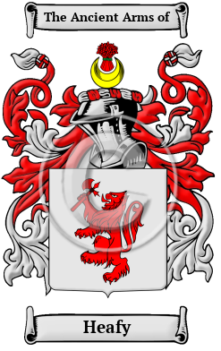 Heafy Family Crest Download (JPG) Heritage Series - 600 DPI