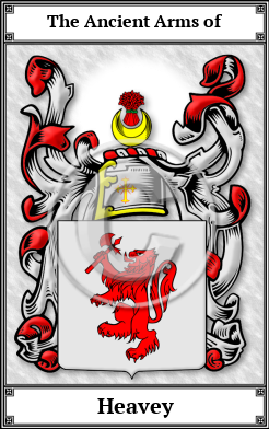 Heavey Family Crest Download (JPG)  Book Plated - 150 DPI