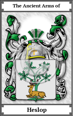 Heslop Family Crest Download (JPG)  Book Plated - 150 DPI