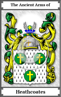 Heathcoates Family Crest Download (JPG)  Book Plated - 150 DPI