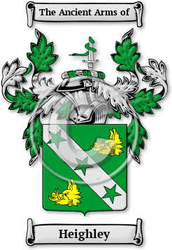Heighley Family Crest Download (jpg) Legacy Series - 150 DPI
