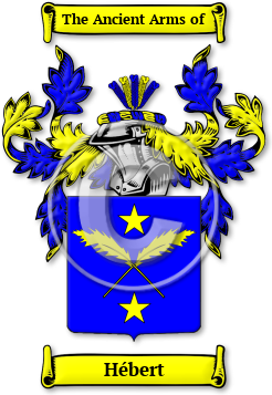 Hébert Family Crest Download (jpg) Legacy Series - 150 DPI