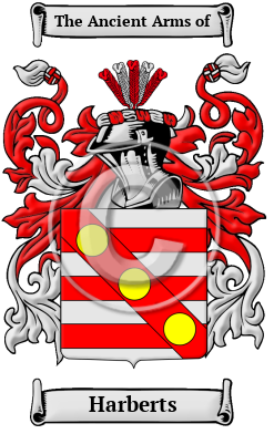 Harberts Family Crest Download (JPG) Heritage Series - 600 DPI
