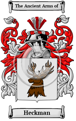 Heckman Name Meaning, Family History, Family Crest & Coats of Arms