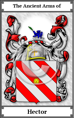 Hector Family Crest Download (JPG) Book Plated - 600 DPI